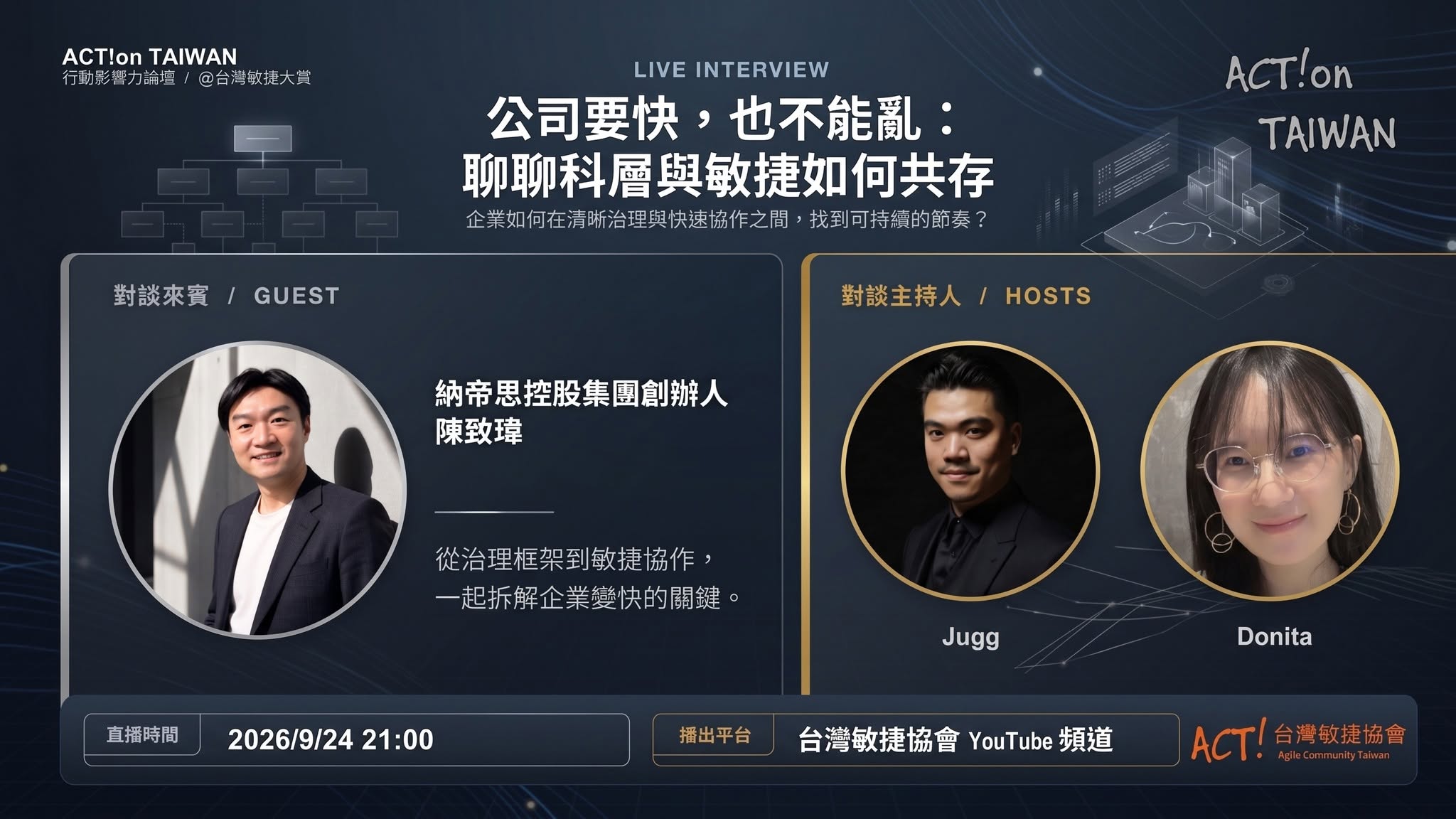 公司要快，也不能亂：科層與敏捷該怎麼放在一起？